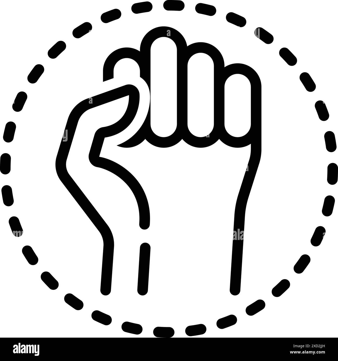 Fight resist sign Black and White Stock Photos & Images - Alamy