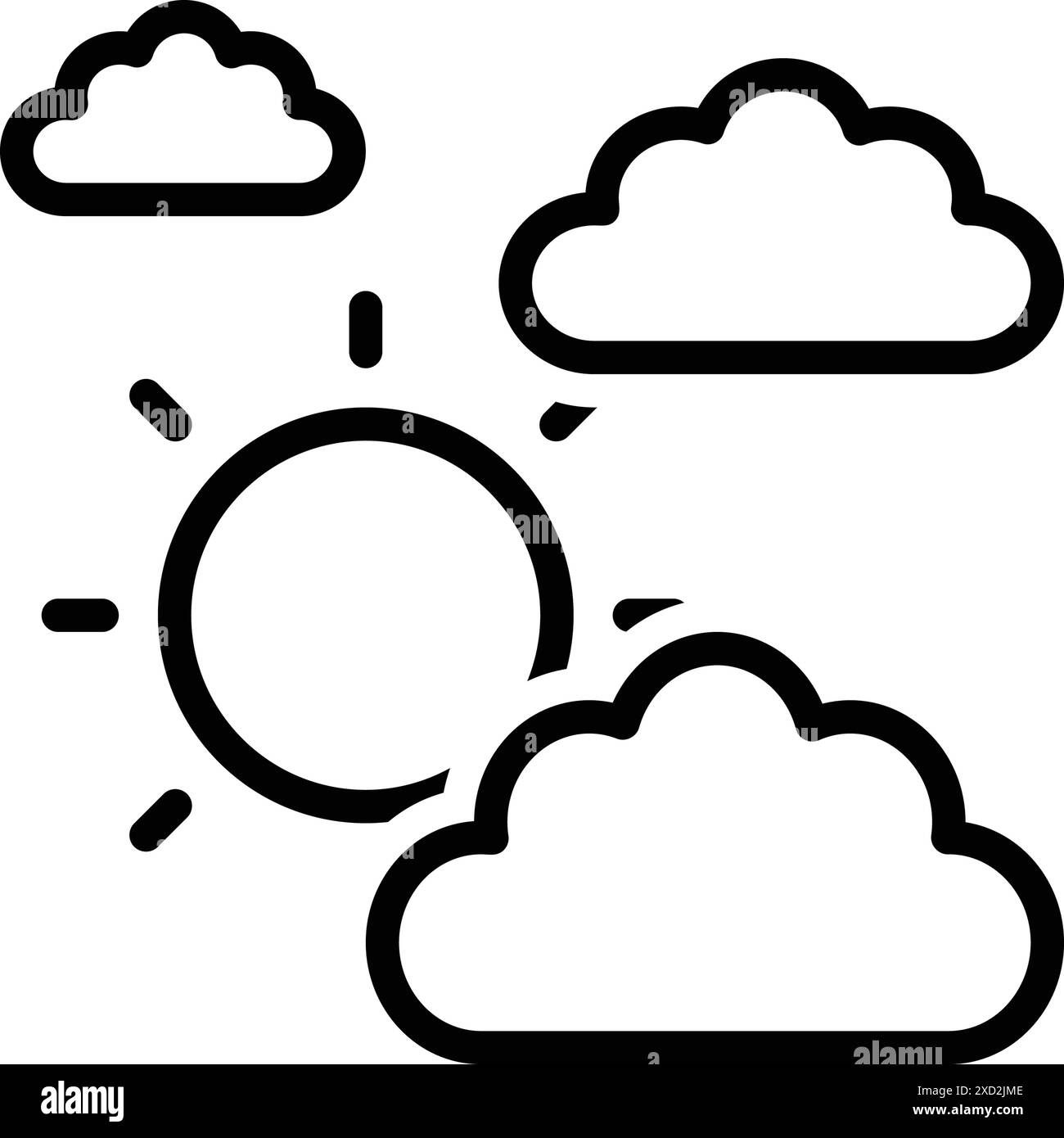 Mostly cloud Black and White Stock Photos & Images - Alamy