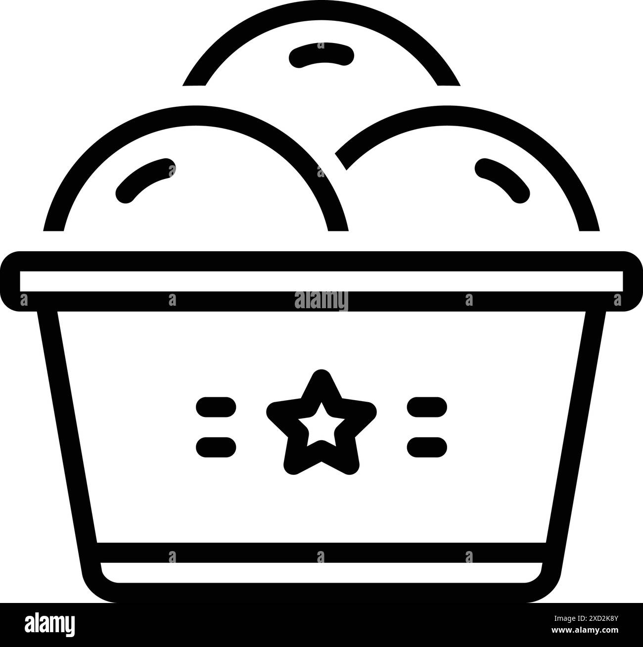 Icon for sweet,sugary Stock Vector