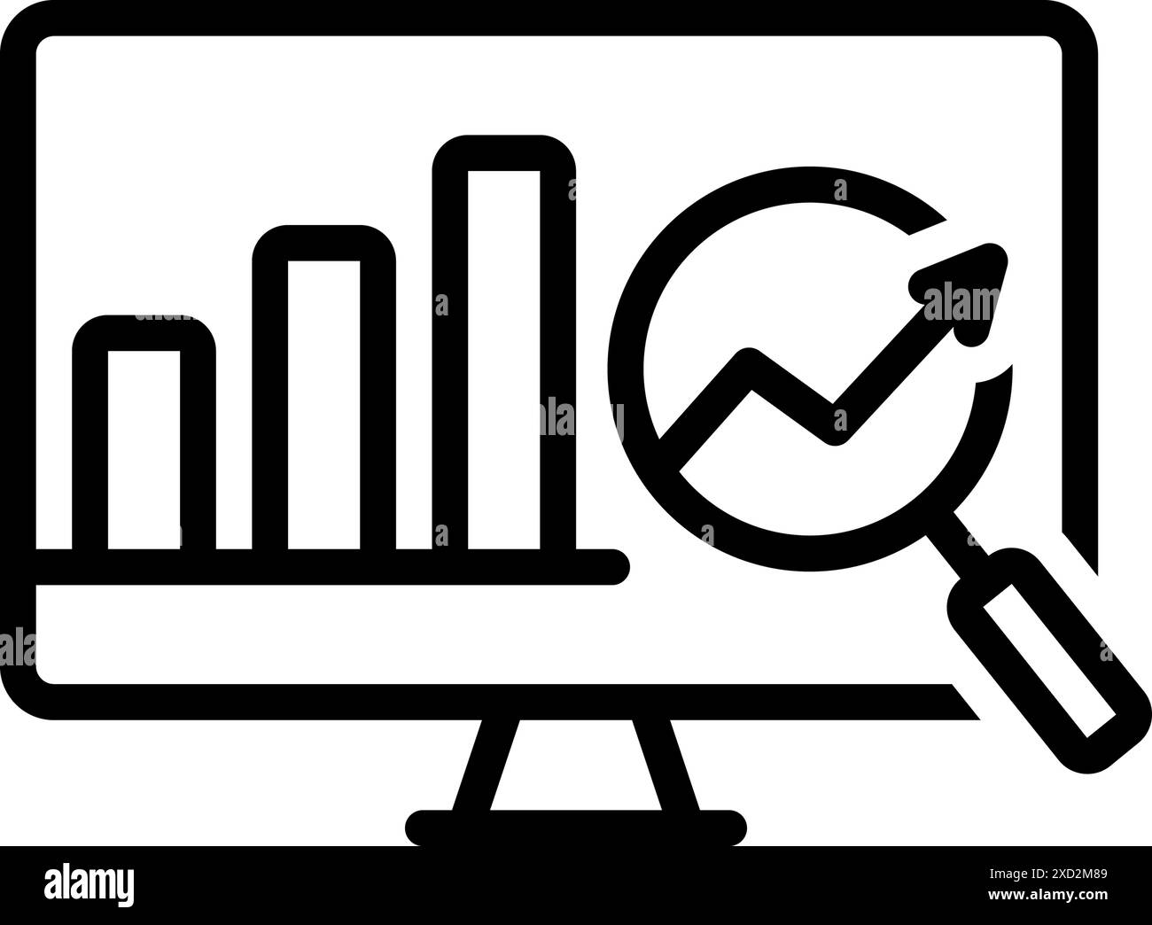 Analyst silhouette Black and White Stock Photos & Images - Alamy