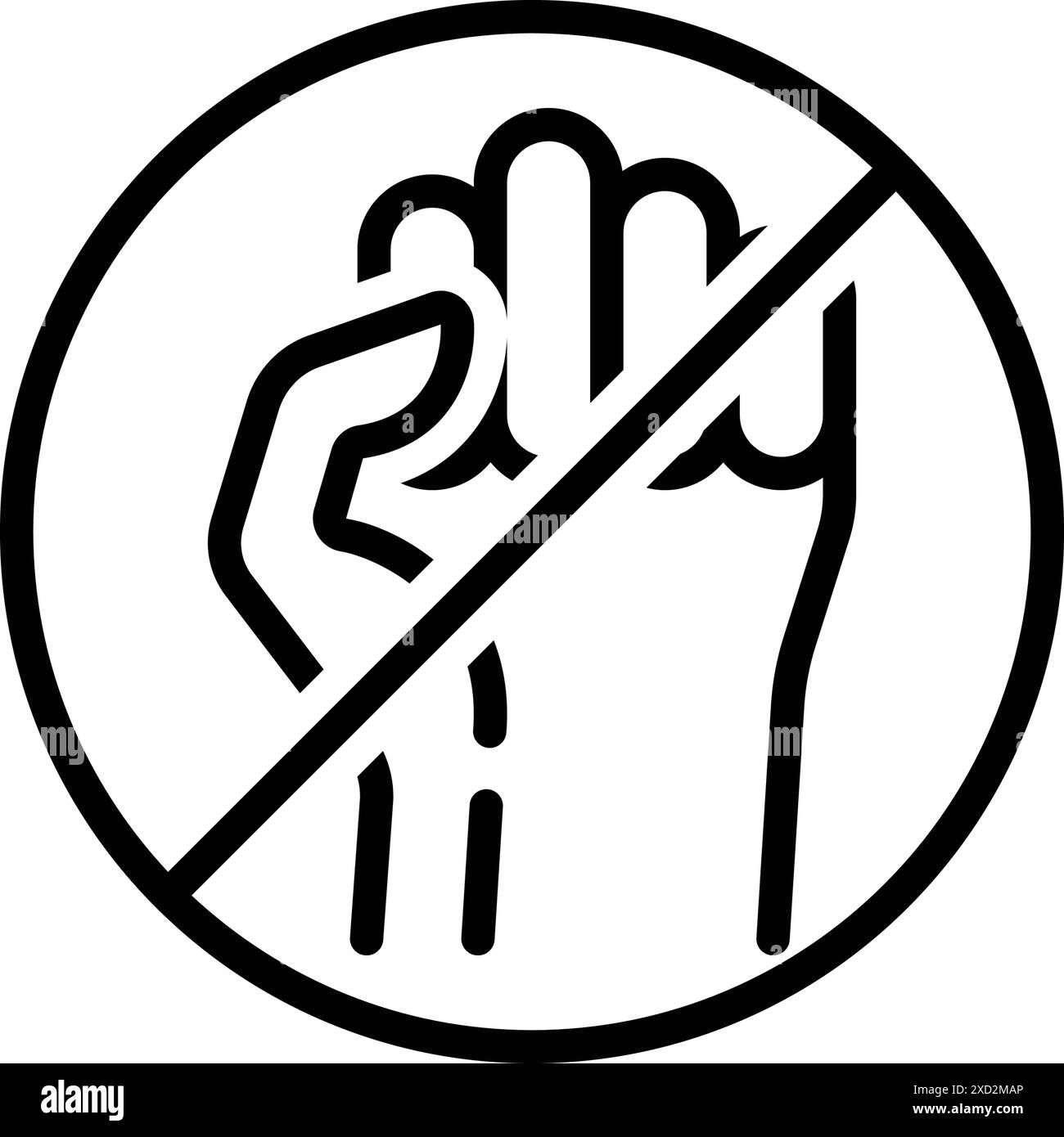 Icon for strike,ban Stock Vector Image & Art - Alamy
