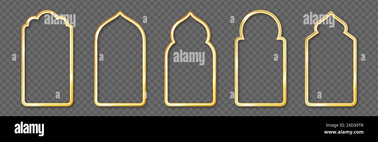 Golden doors morocco Stock Vector Images - Alamy