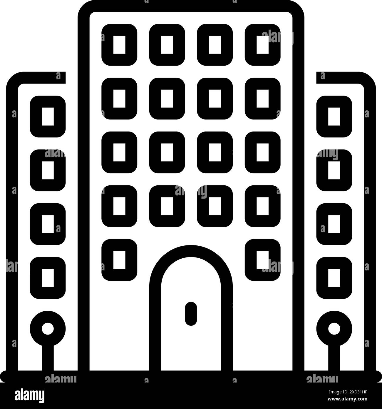 On premises vector vectors Black and White Stock Photos & Images - Alamy