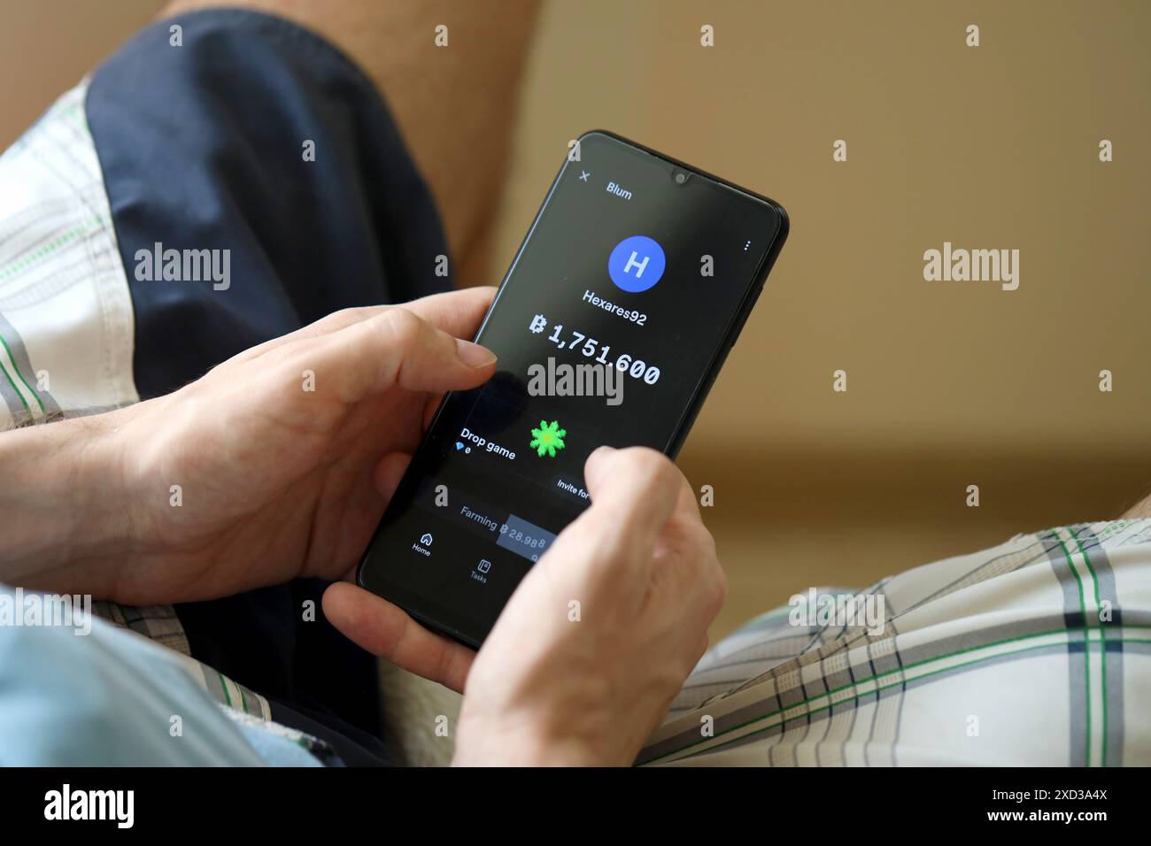 Telegram coin hi-res stock photography and images - Alamy