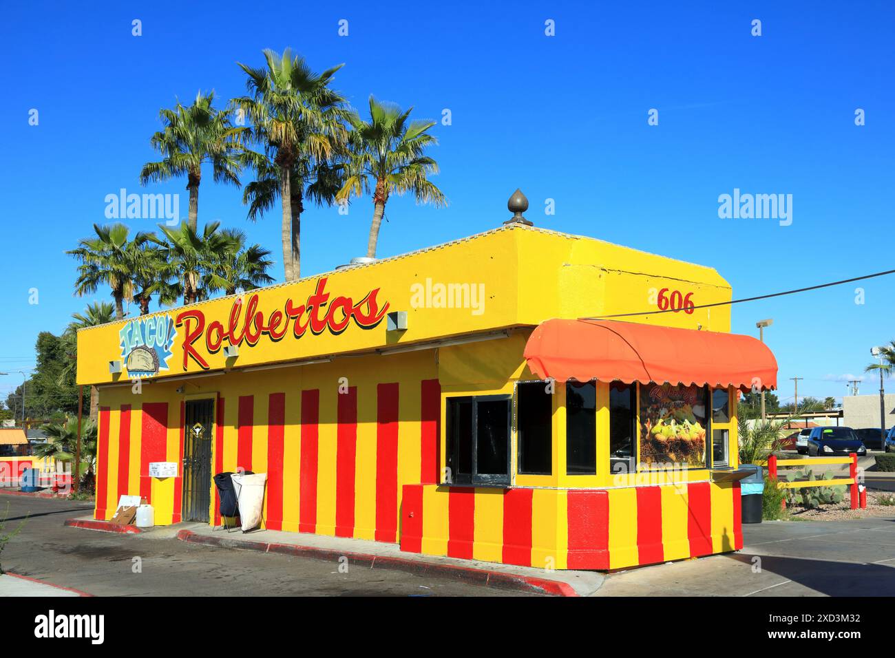 geography / travel, USA, Arizona, Phoenix, taco Diner, Phoenix, Arizona, ADDITIONAL-RIGHTS-CLEARANCE-INFO-NOT-AVAILABLE Stock Photo