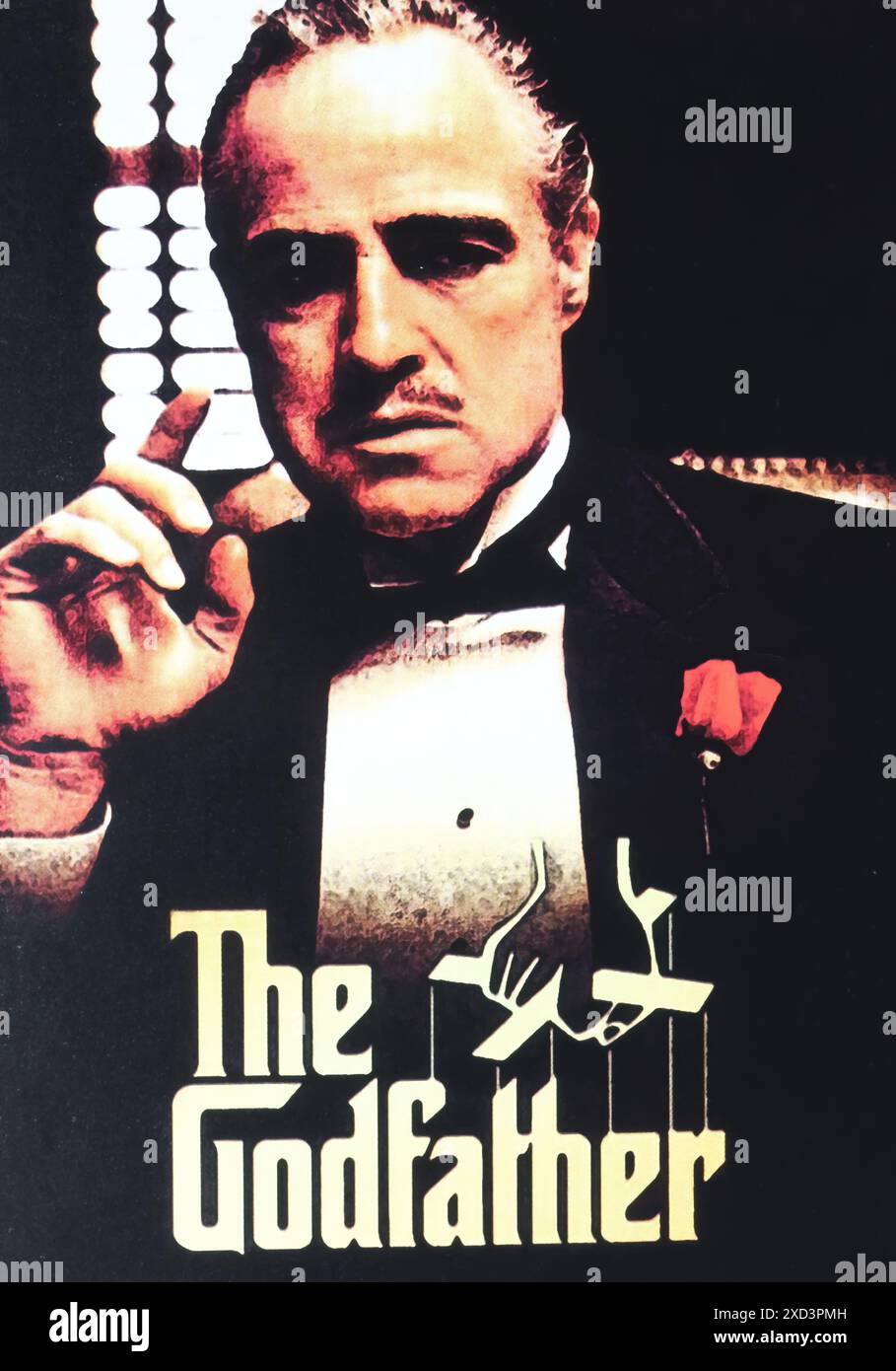 The godfather movie poster hi-res stock photography and