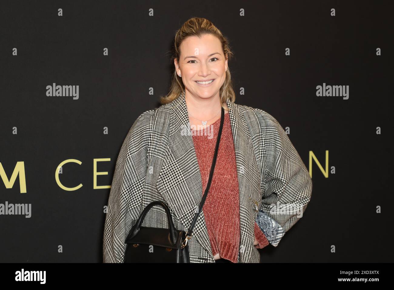 Sydney, Australia. 20th June 2024. Hannah Ferrier attends the special screening of I Am: Celine Dion at the State Library of NSW - Library Auditorium. Credit: Richard Milnes/Alamy Live. News Stock Photo