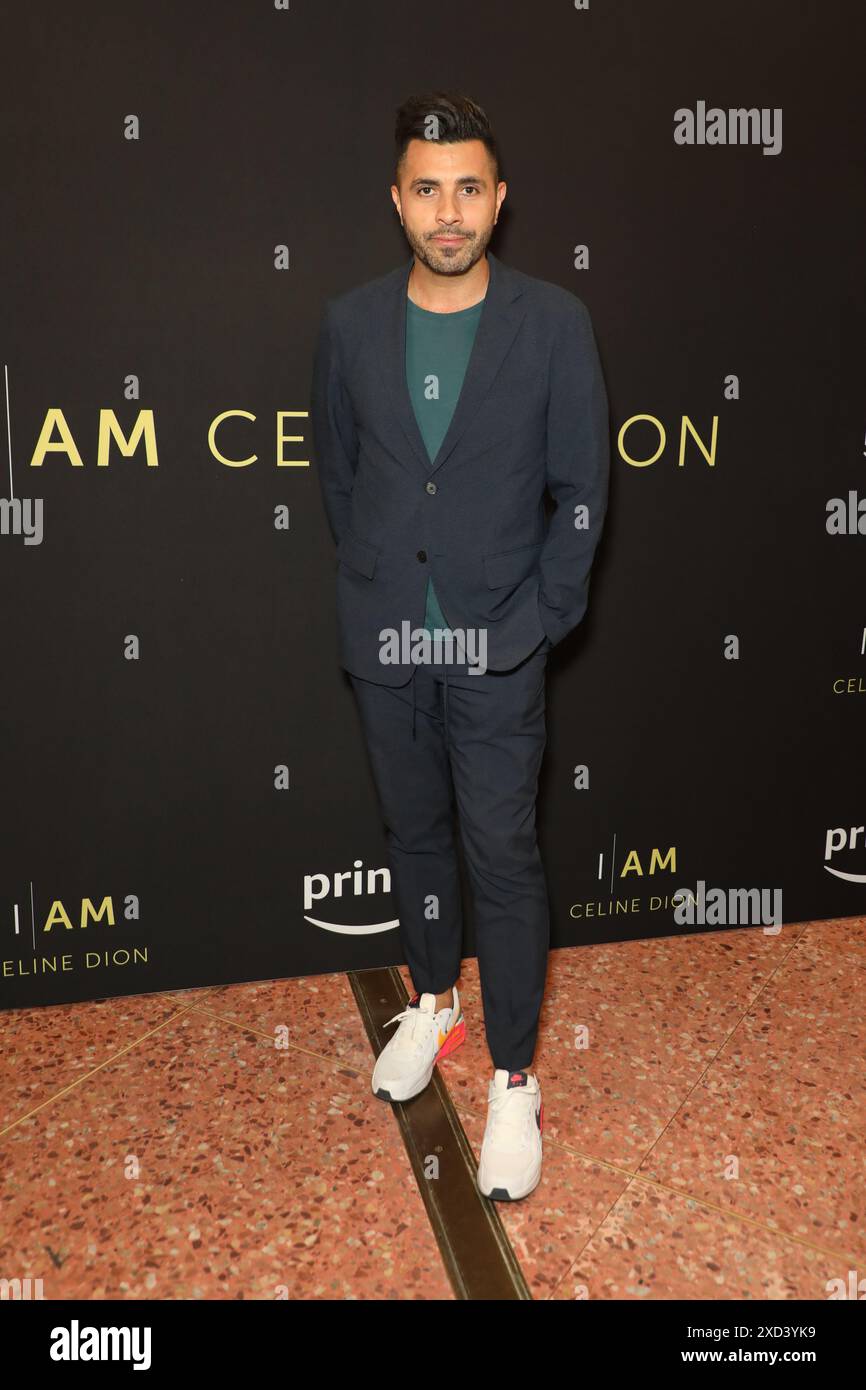 Sydney, Australia. 20th June 2024. Patrick Abboud attends the special screening of I Am: Celine Dion at the State Library of NSW - Library Auditorium. Credit: Richard Milnes/Alamy Live. News Stock Photo
