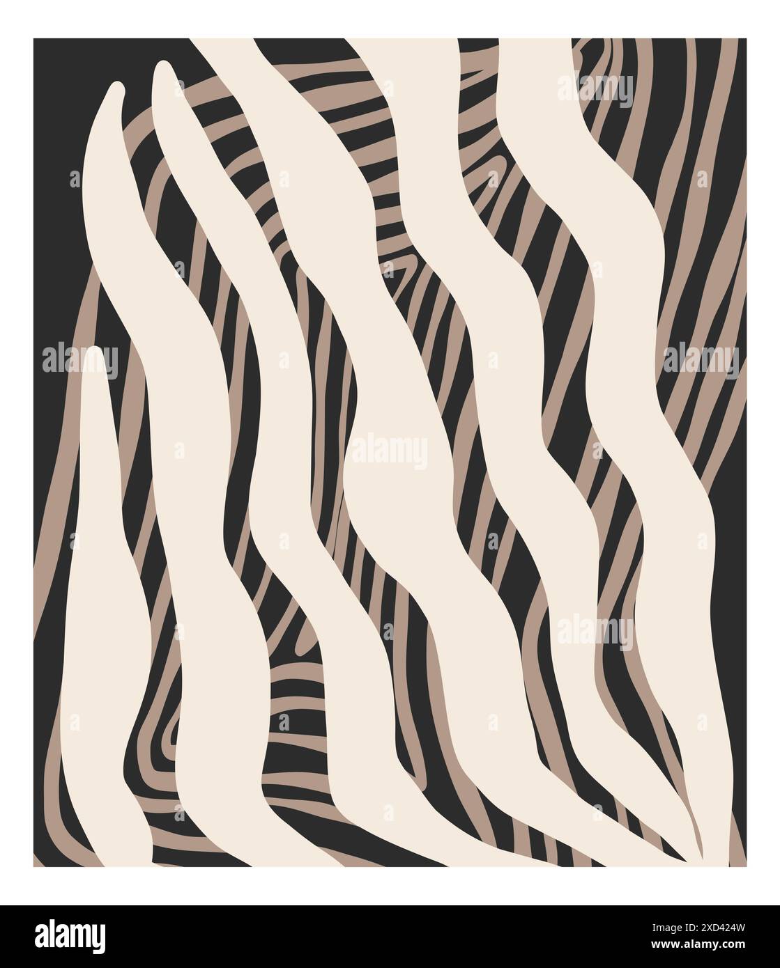 Hand drawn vector abstract graphic line art simple,contemporary ...