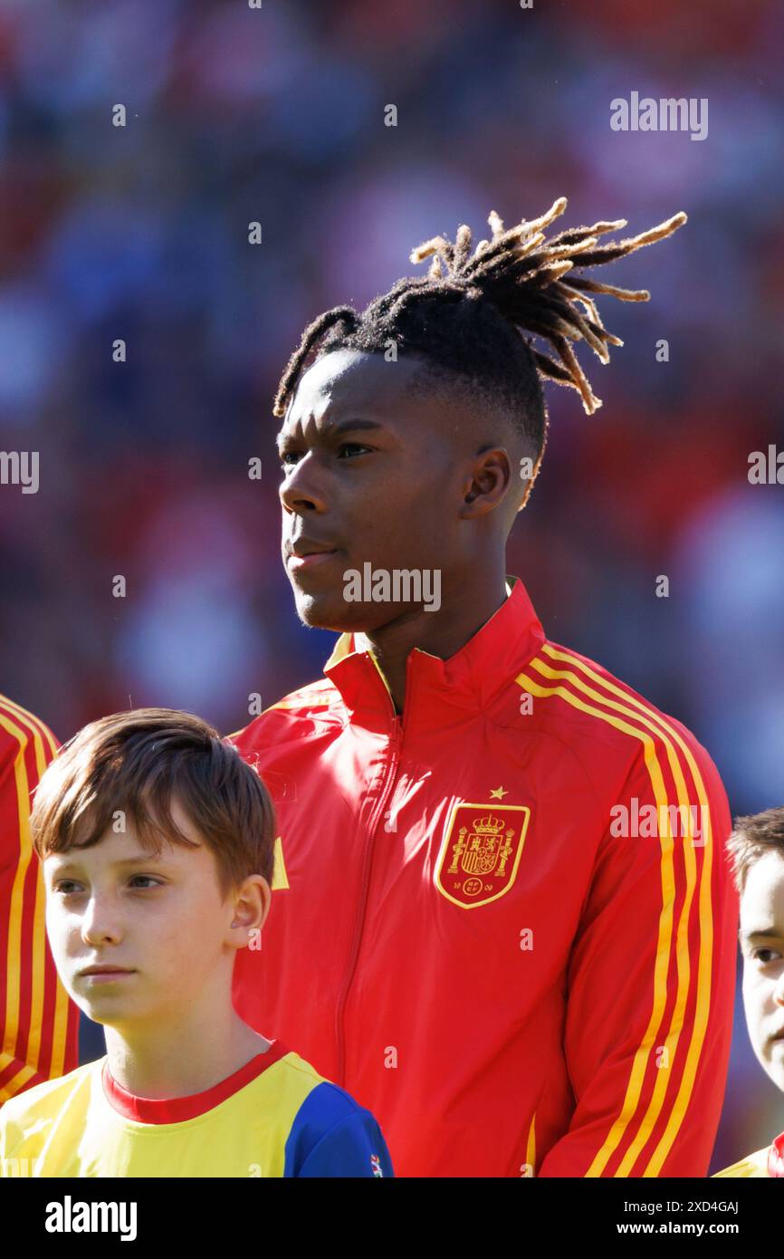 Nico Williams during UEFA Euro 2024 game between national teams of ...