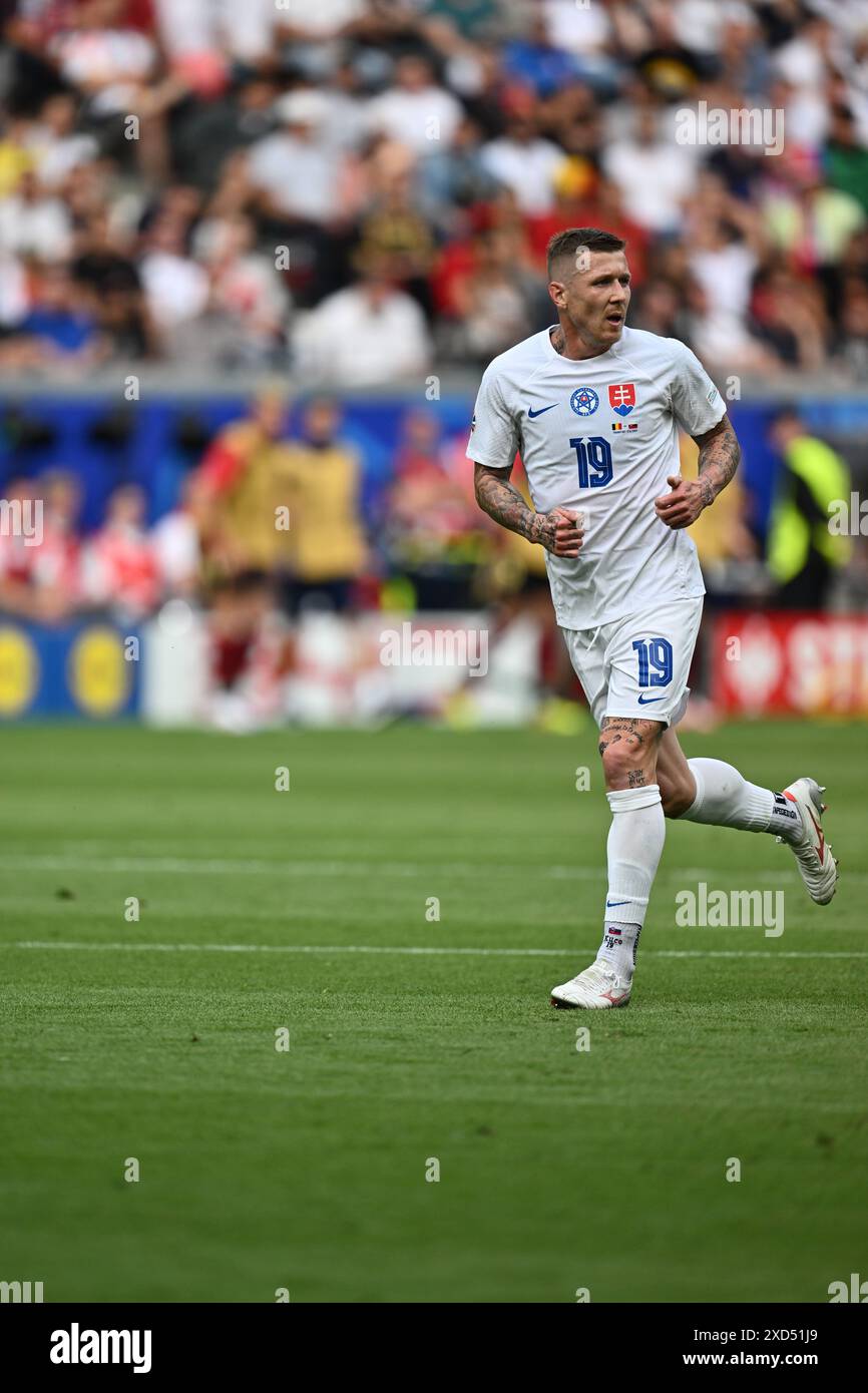 FRANKFURT AM MAIN, GERMANY - JUNE 17: Juraj Kucka during the UEFA EURO ...