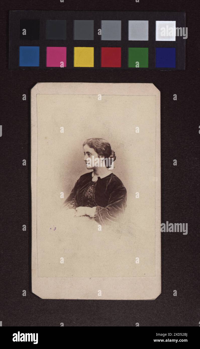 Opera Singer Patti Portrait of Adelina Patti, female opera singer, captured around 1870 ...