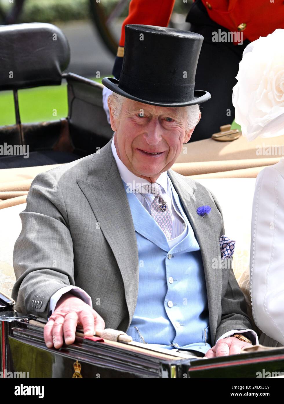 Royal ascot 2024 king charles hi-res stock photography and images - Alamy