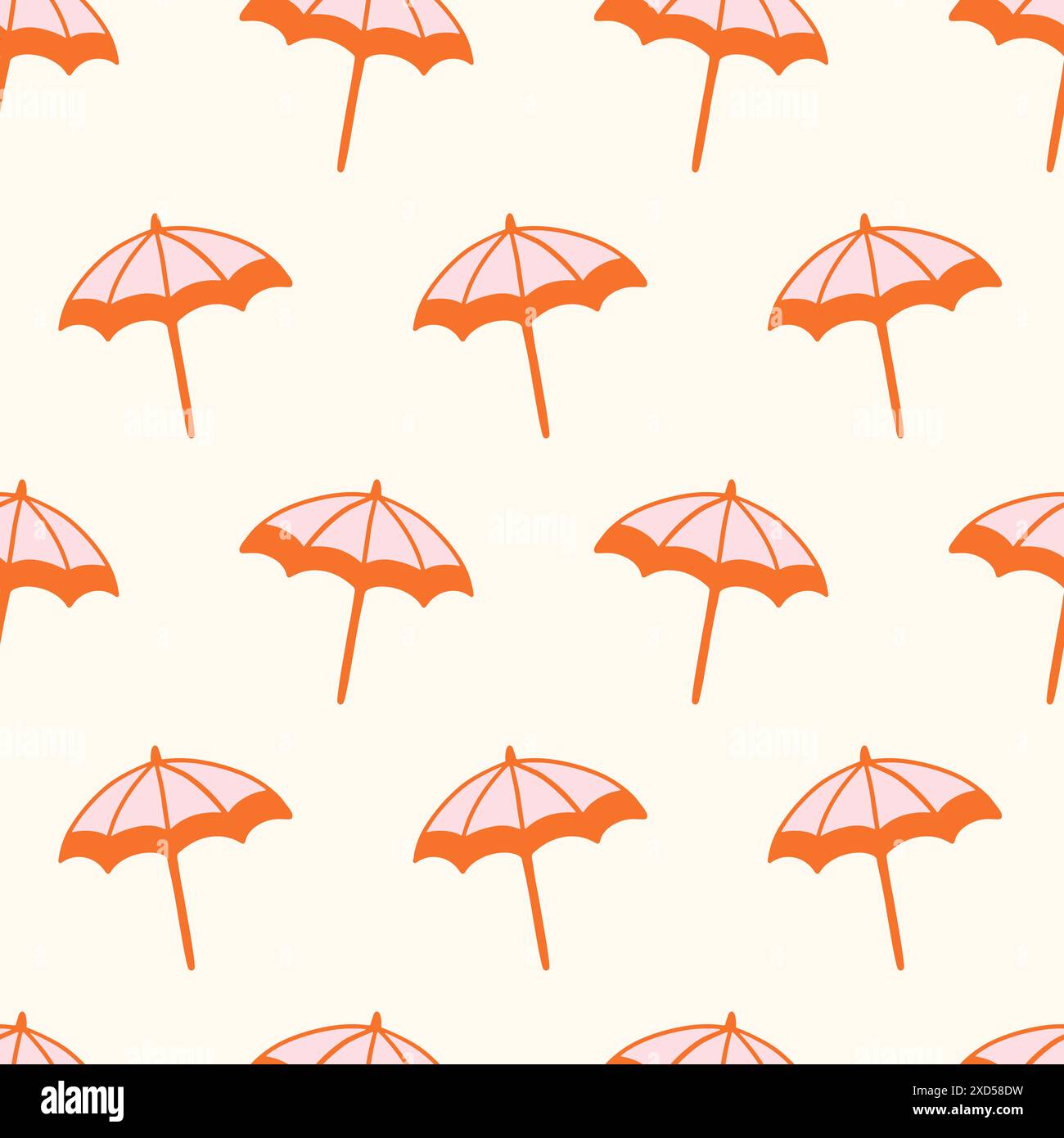 Caribbean tropical beach straw umbrella Stock Vector Images - Alamy