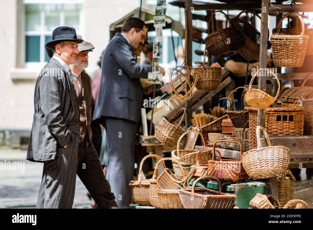 Filming takes place in Bath, UK for Agatha Christie's The Seven Dials ...
