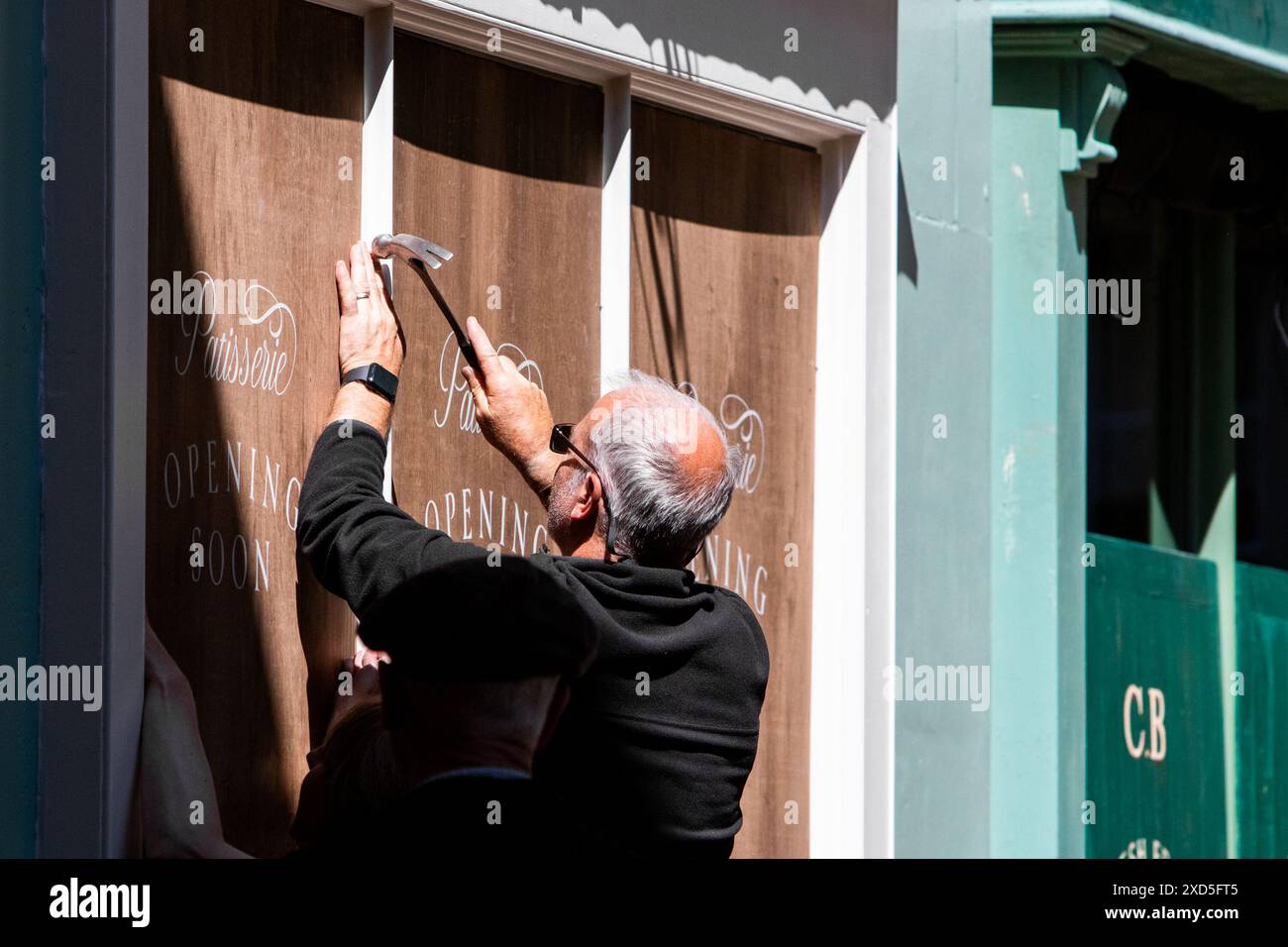 Filming takes place in Bath, UK for Agatha Christie's The Seven Dials