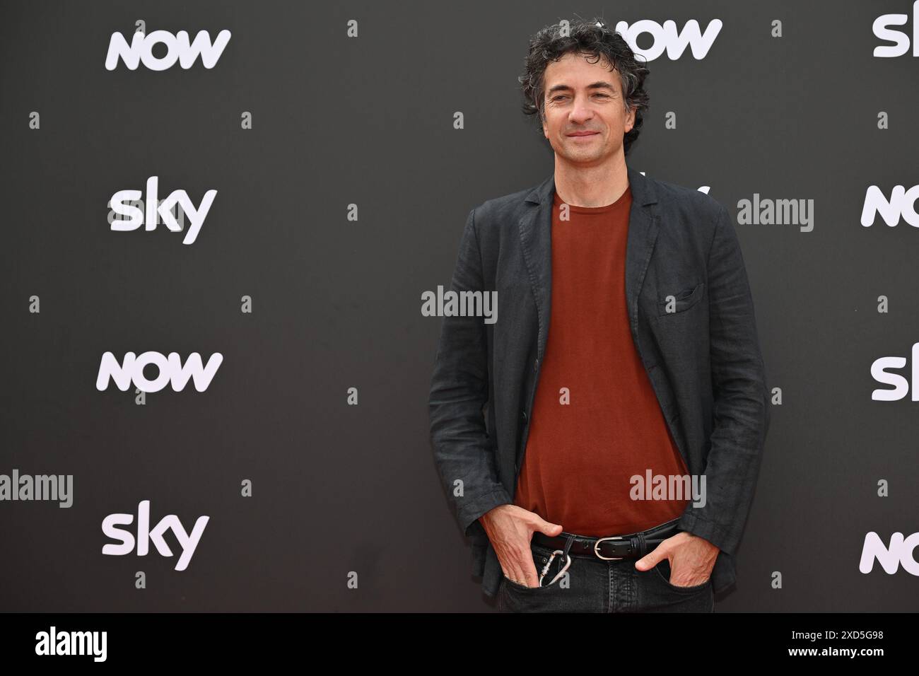 Davide Marengo is attending the Photocall SKY Program at Barberini ...
