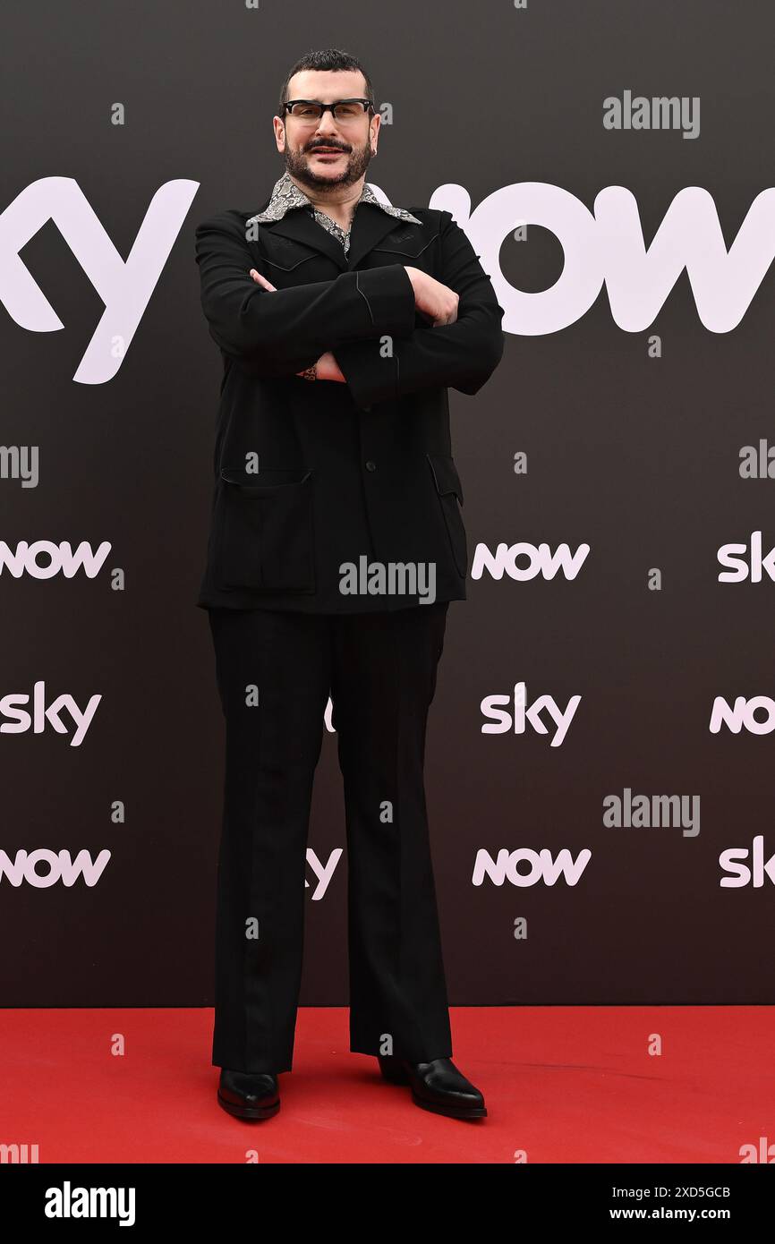 Costantino Della Gherardesca Is Attending The Photocall SKY Program At 