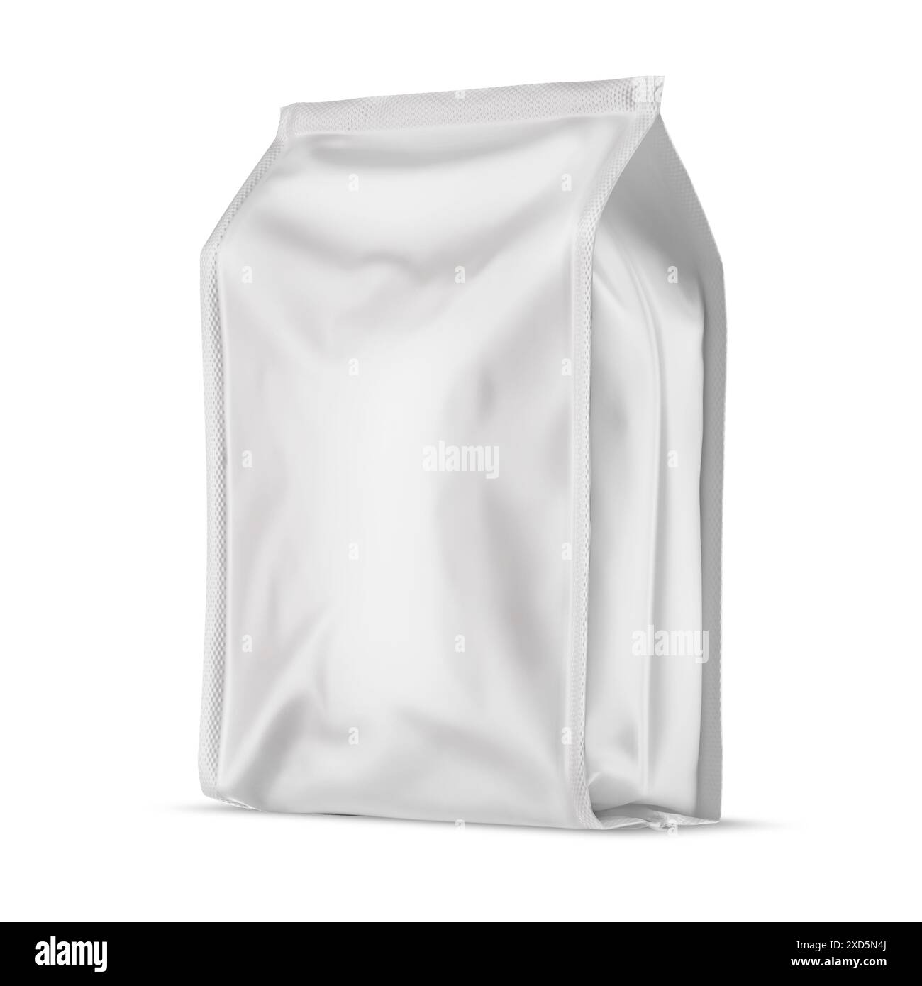 Coffee Bag Packaging Mockup 3D Rendering Isolated on White Background ...
