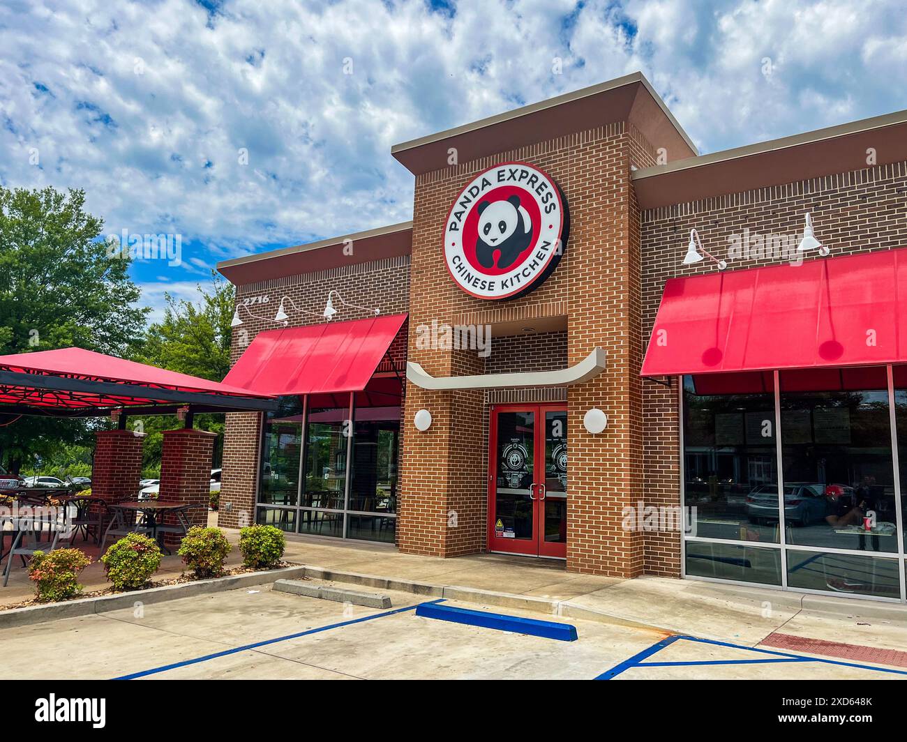 Douglasville, GA - June 10, 2024: Panda Express is a chain restaurant serving American Chinese food in a fast casual setting. Stock Photo