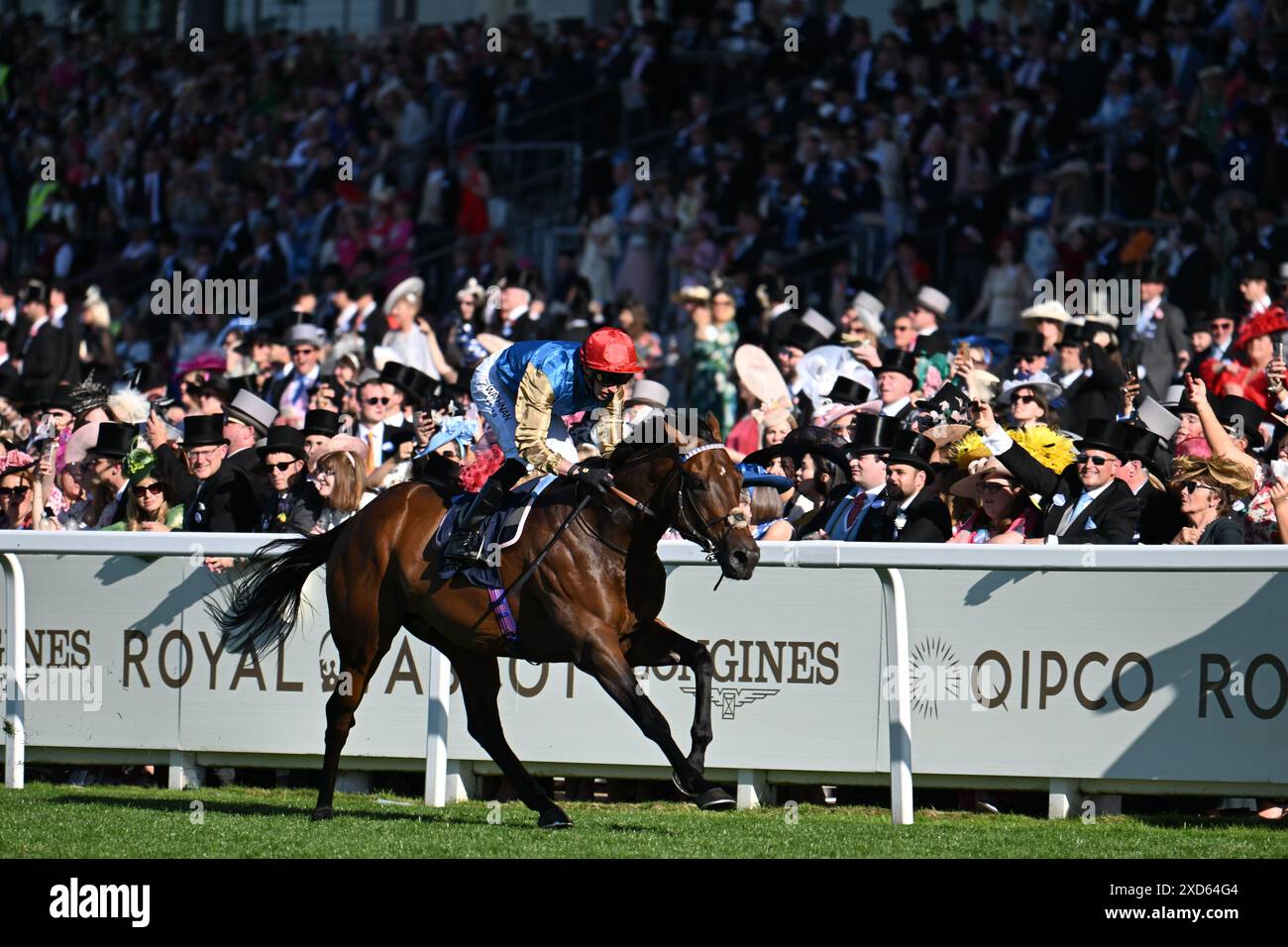 Ascot Racecourse, Berkshire, UK. 20th June, 2024. Royal Ascot Horse ...