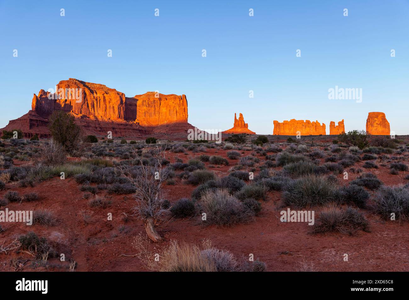 Navajo tribal park monument valley hi-res stock photography and images