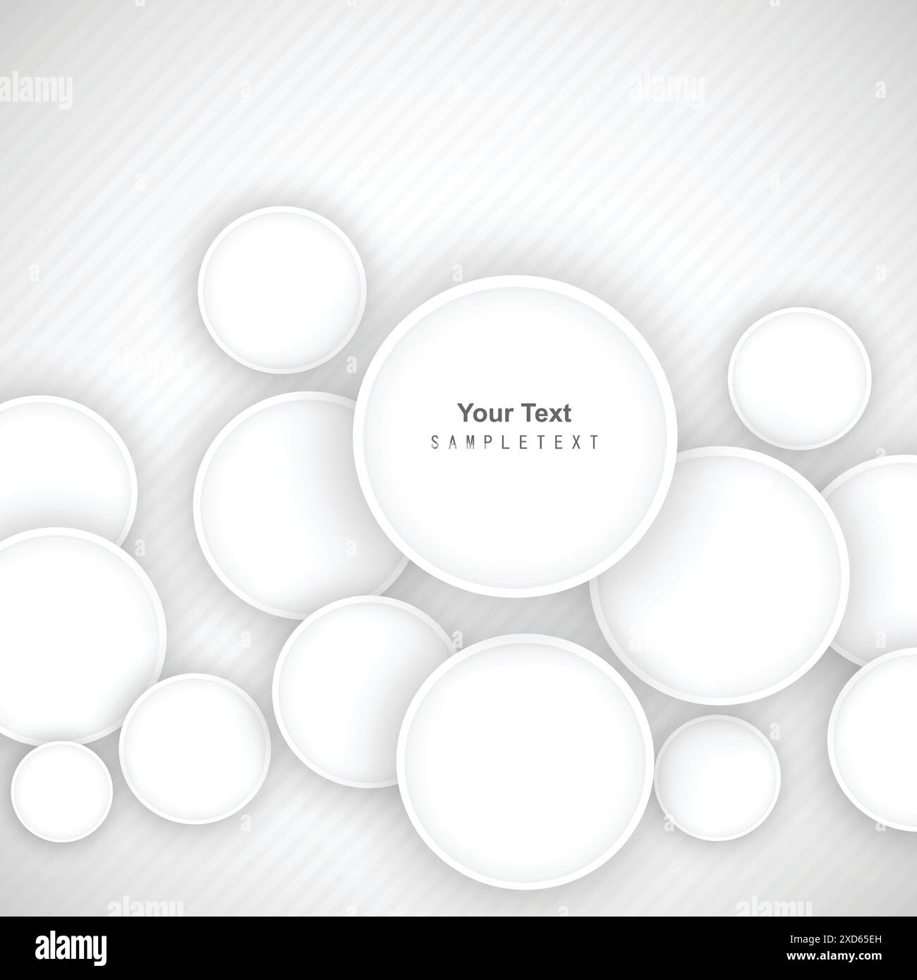 Geometric mosaic circles illustration Black and White Stock Photos ...