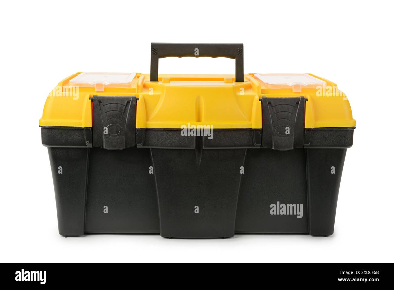 Tool box isolated on white background Stock Photo - Alamy