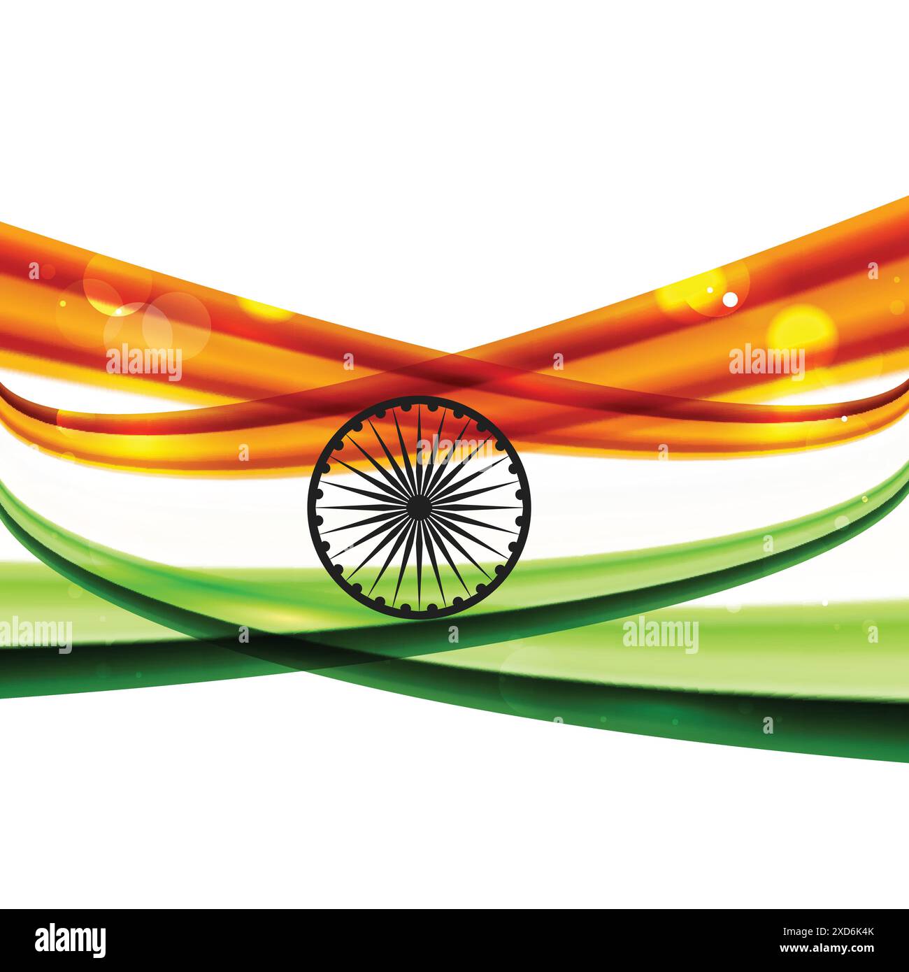 Vector indian flag background design Stock Vector Images - Alamy