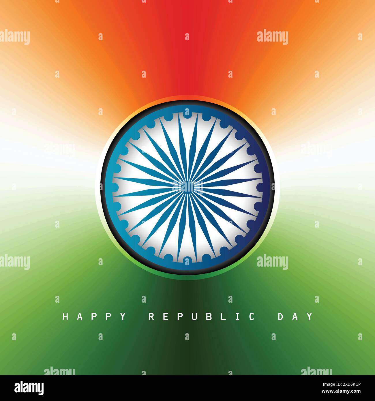 tricolor indian flag vector design illustration Stock Vector Image ...