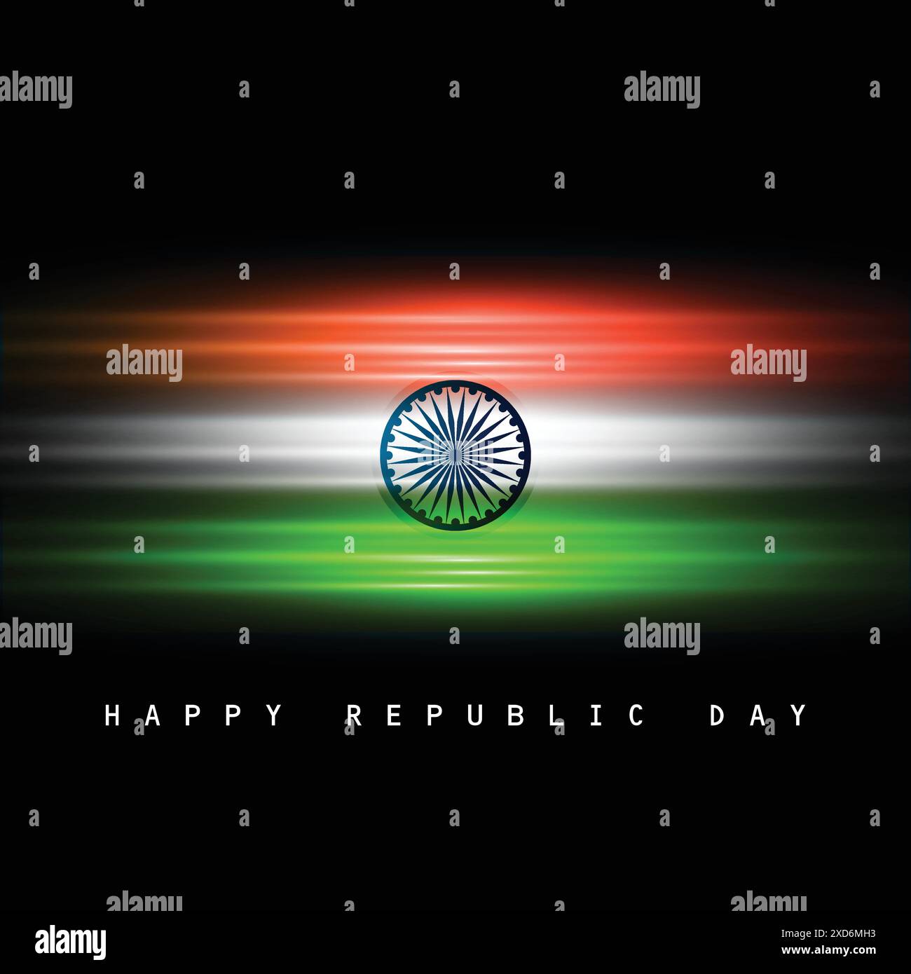 card with shiny indian flag vector design illustration Stock Vector ...