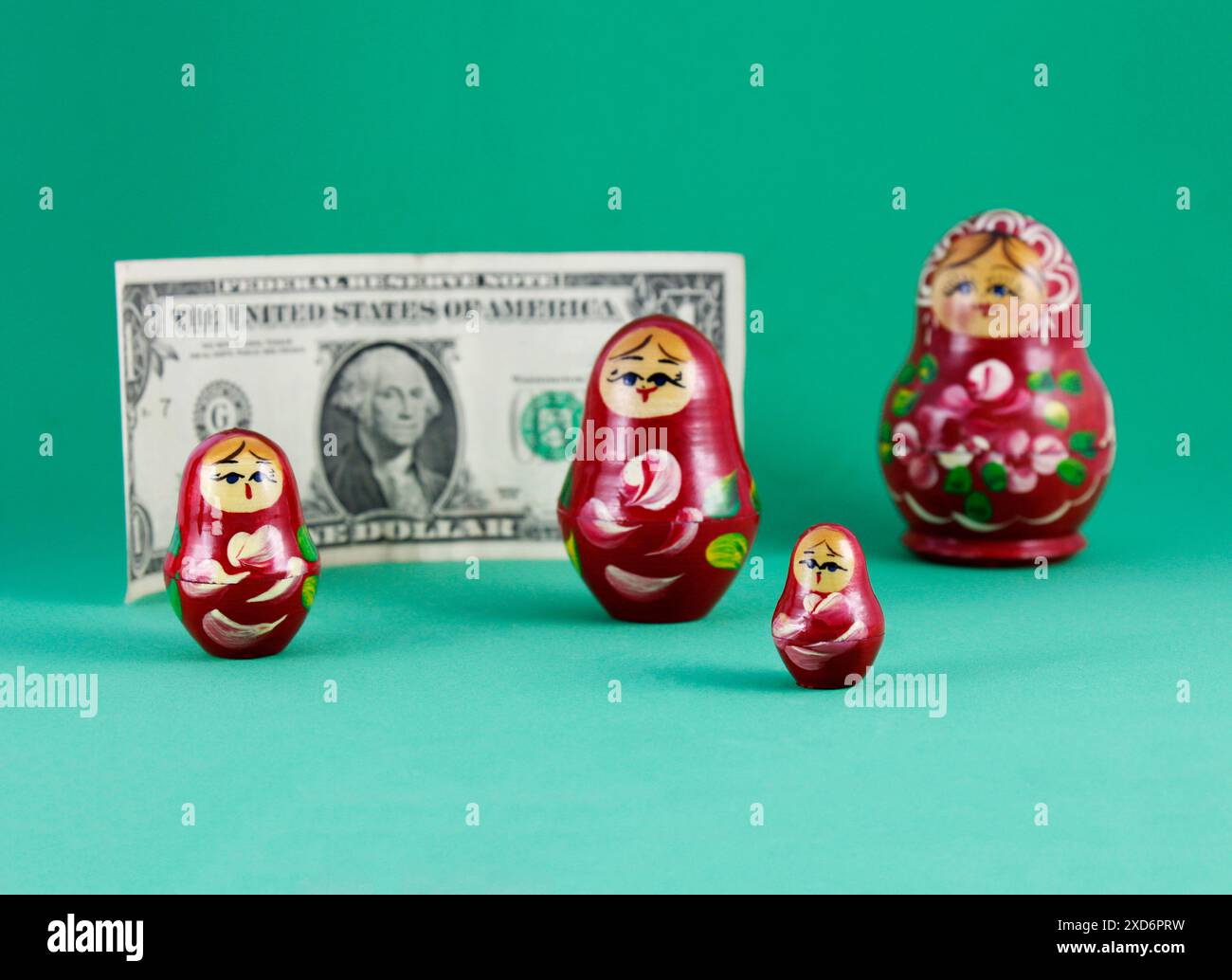 Matryoshka Russian Dolls In Front Of A Dollar Bill Stock Photo Alamy matryoshka-russian-dolls-in-front-of-a-dollar-bill-stock-photo-alamy