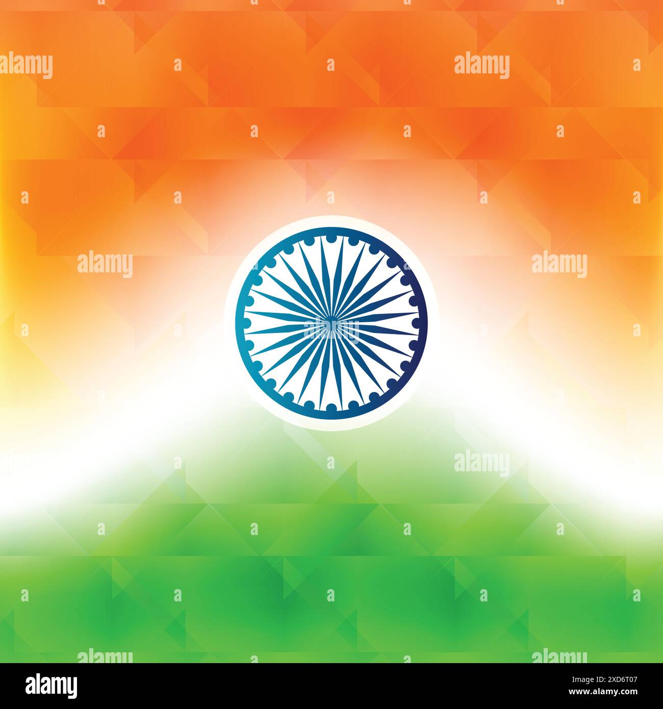 polygonal shiny indian flag Stock Vector Image & Art - Alamy