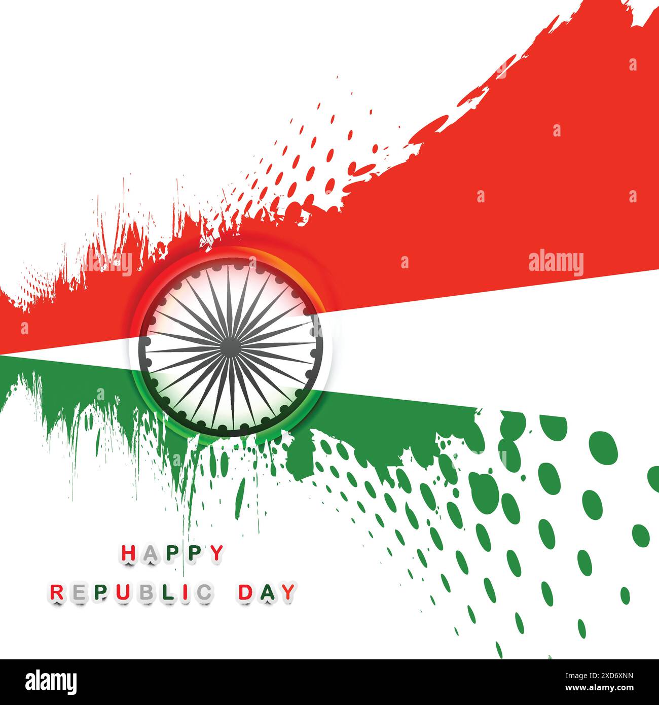 beautiful indian flag vector design illustration Stock Vector Image ...