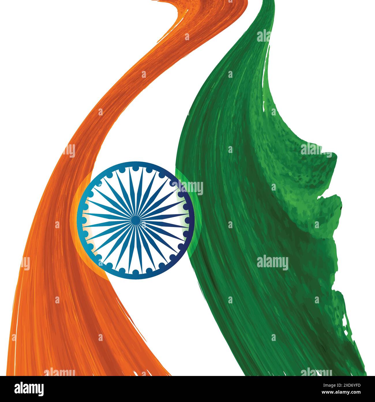 Beautiful indian vector flag design hi-res stock photography and images ...