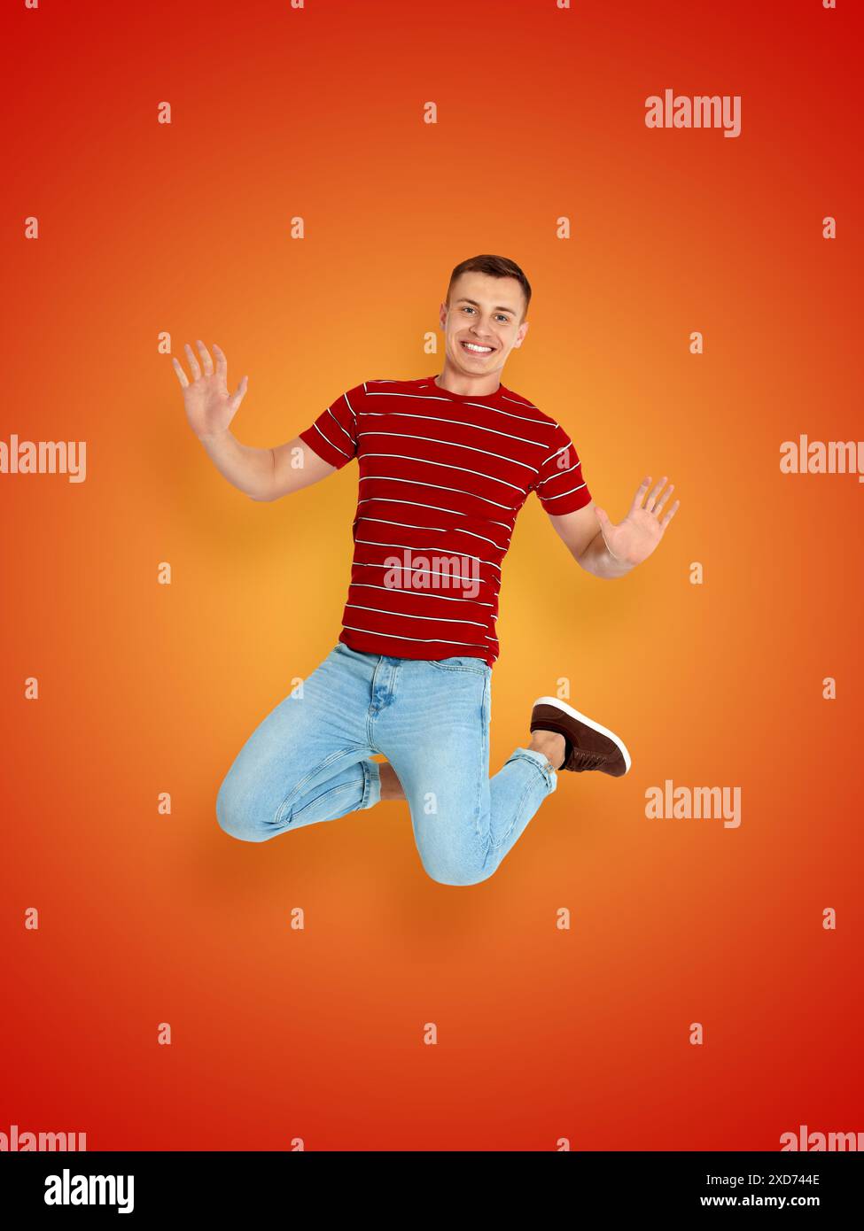 Red and orange gradient hi-res stock photography and images - Alamy