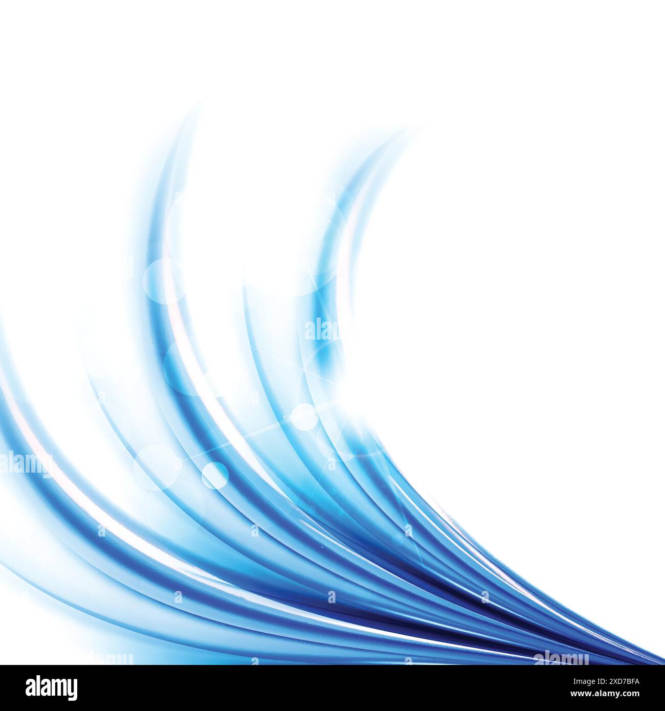 shiny blue waves vector design illustration Stock Vector Image & Art ...