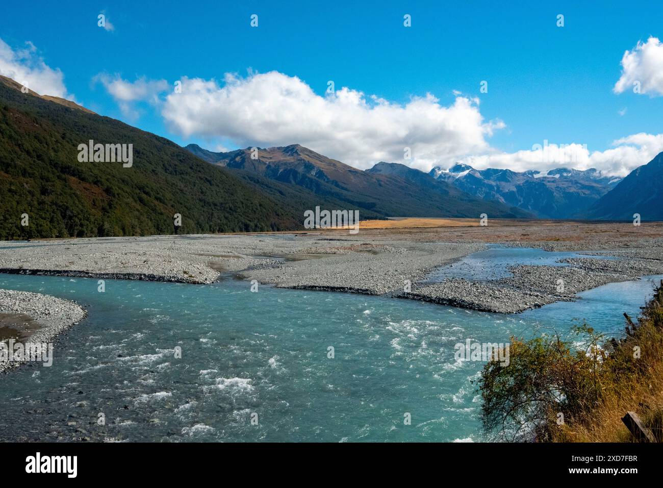 Waimakariri River - New Zealand Stock Photo - Alamy