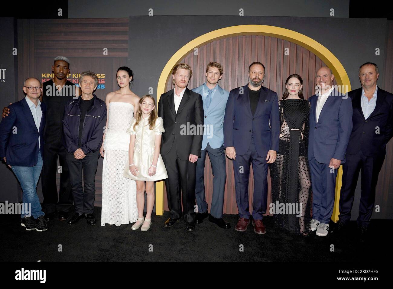 Cast and Crew of Kinds of Kindness, Mamoudou Athie, Willem Dafoe, Emma ...