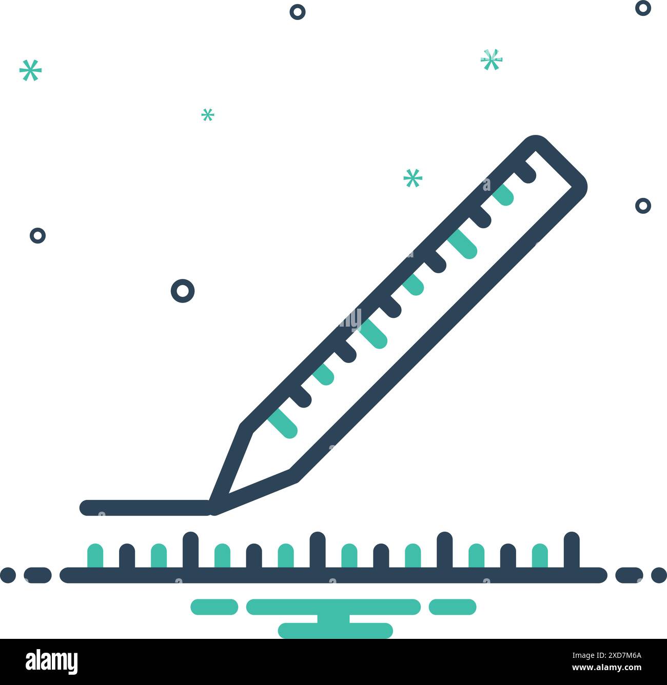 Distance calculation Stock Vector Images - Alamy