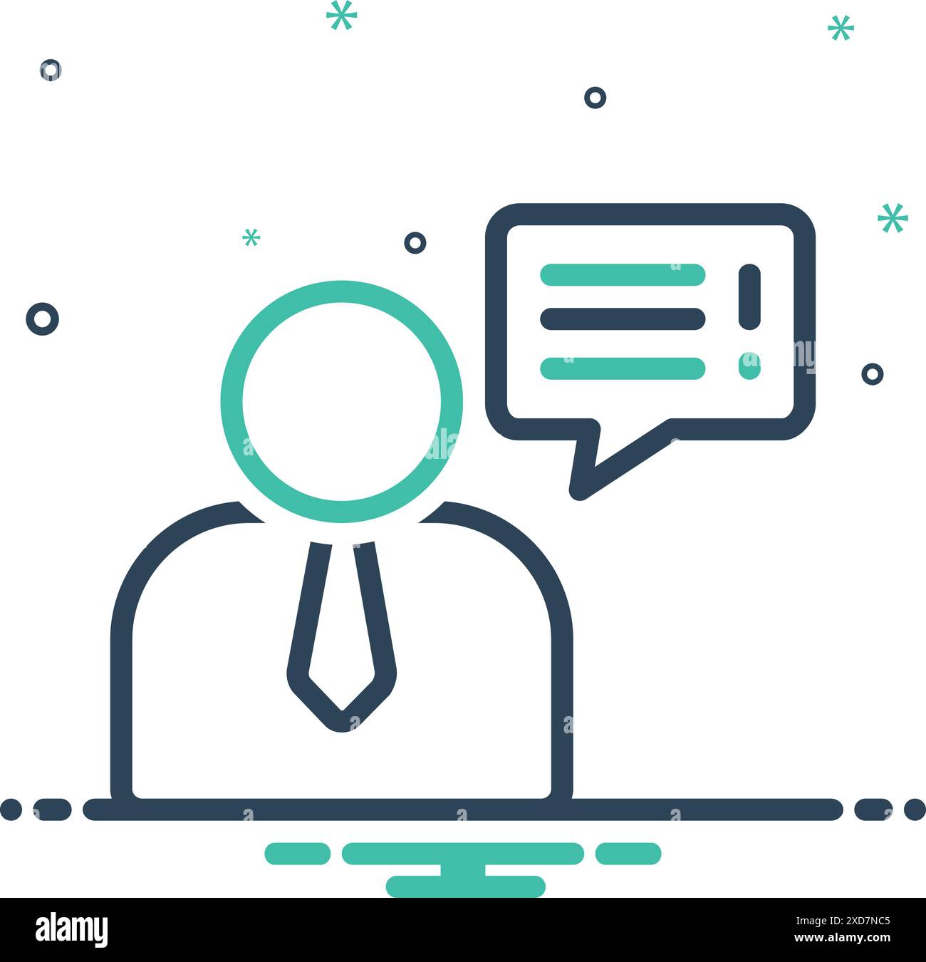 Icon advice request Stock Vector Images - Alamy