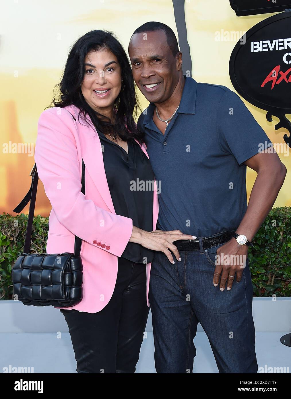 Beverly Hills, USA. 20th June, 2024. Sugar Ray Leonard and Bernadette ...