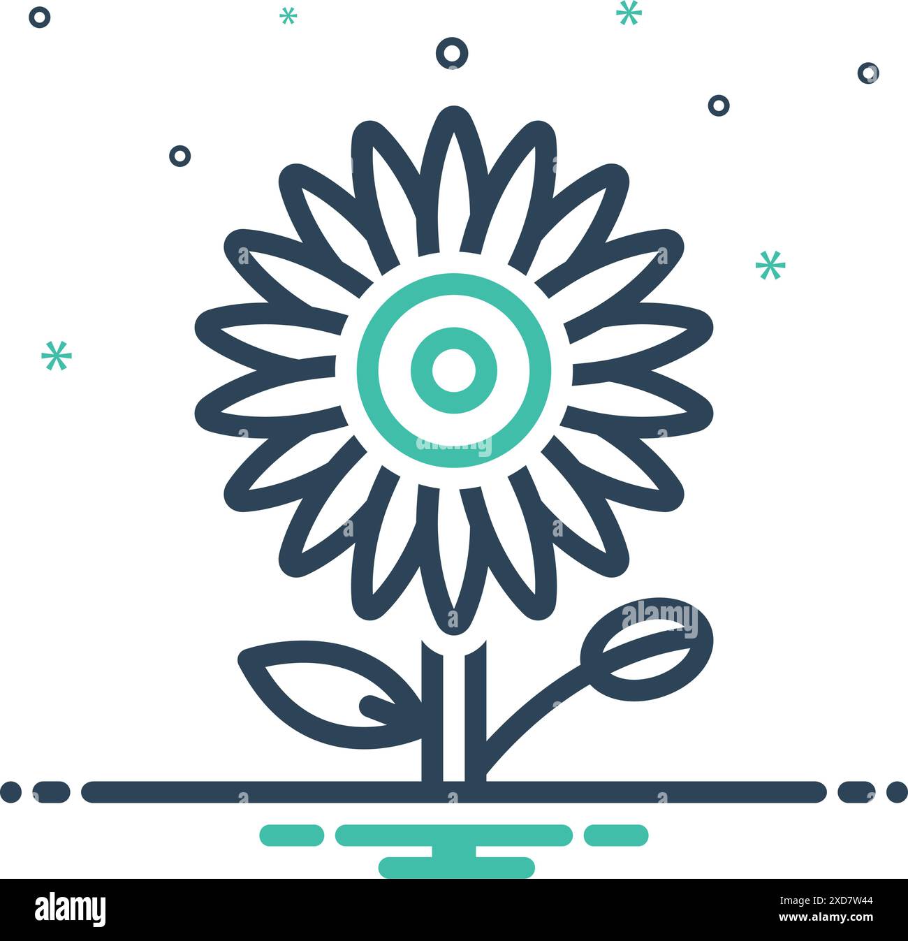Icon for ice plant flowers, plant Stock Vector Image & Art - Alamy 