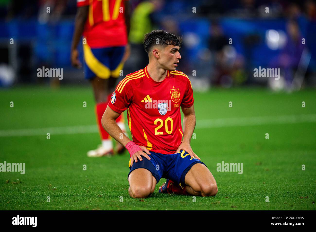 GELSENKIRCHEN, GERMANY 20 JUNE, 2024 Pedri, The football match of