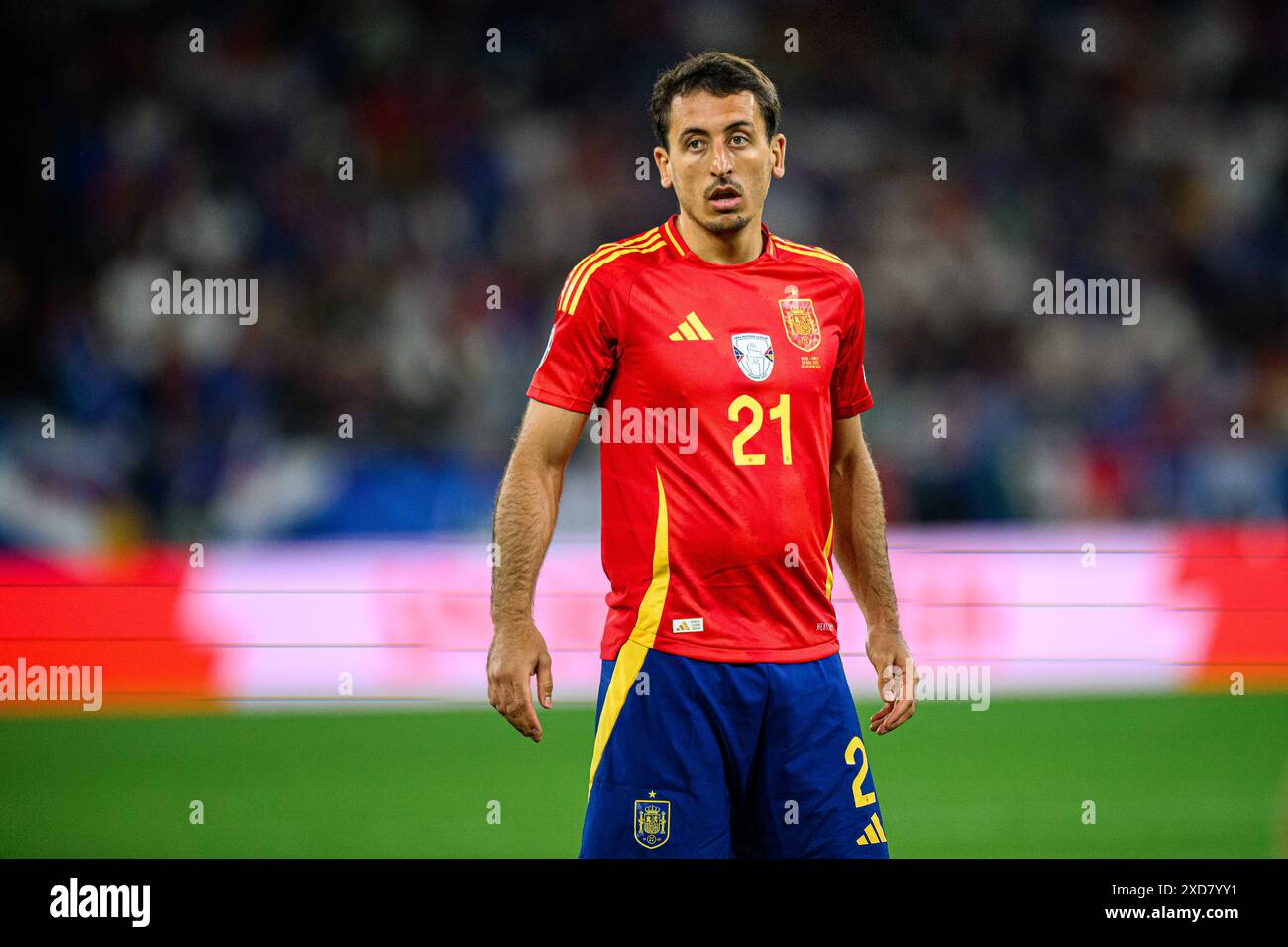 GELSENKIRCHEN, GERMANY 20 JUNE, 2024 Mikel Oyarzabal, The football