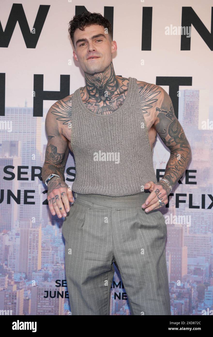 Jonathan Normolle is attending the premiere of Netflix's new original