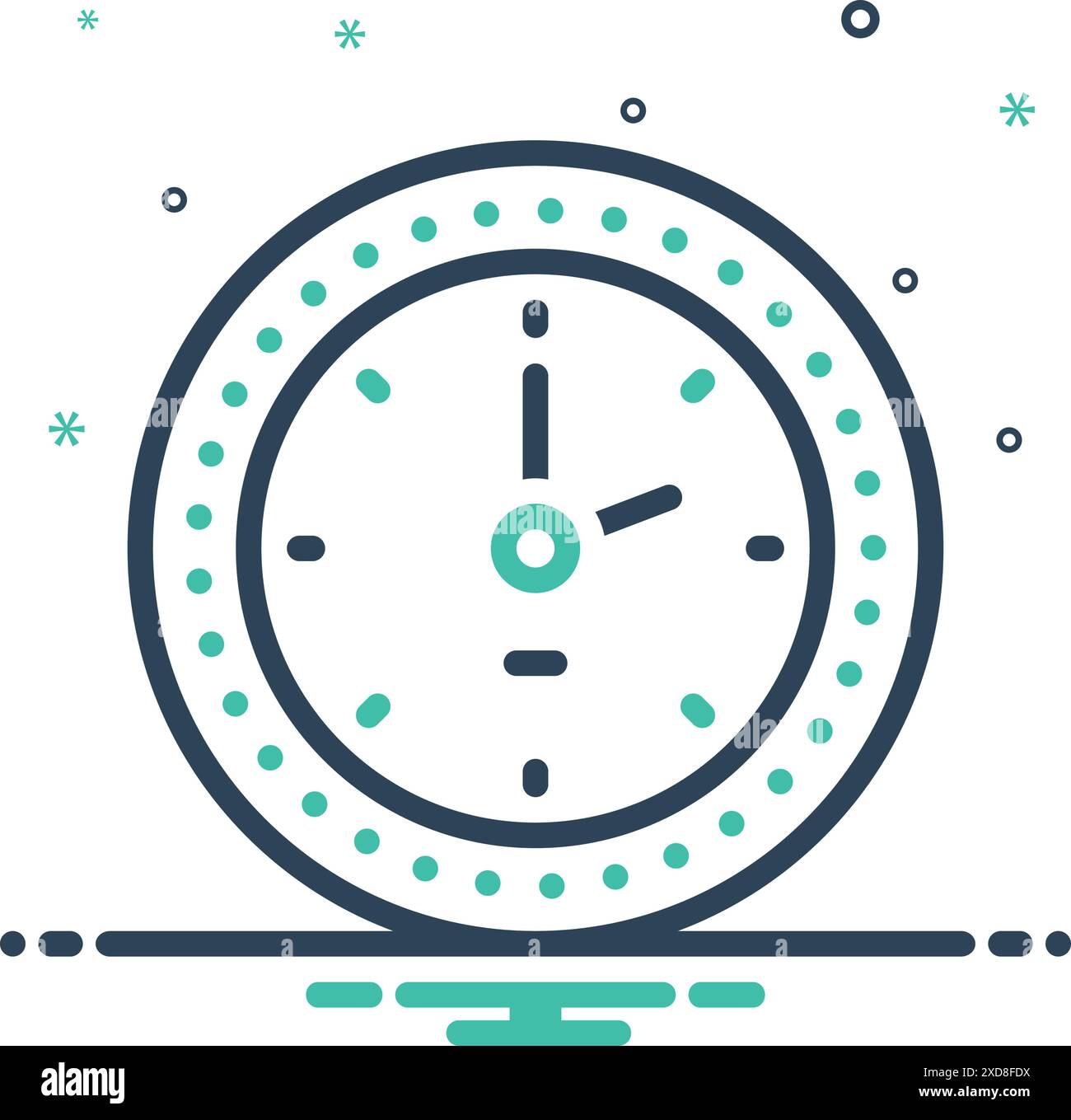 Icon for clock,watch Stock Vector Image & Art - Alamy