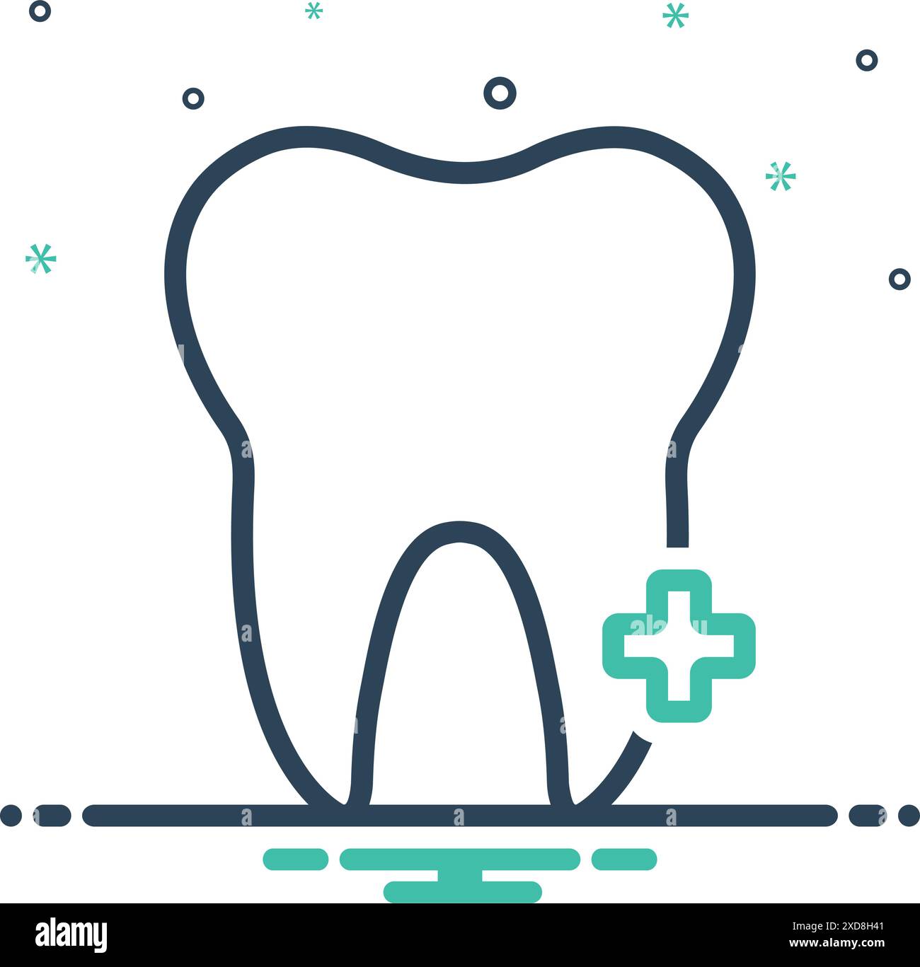 Icon for tooth,teeth Stock Vector Image & Art - Alamy