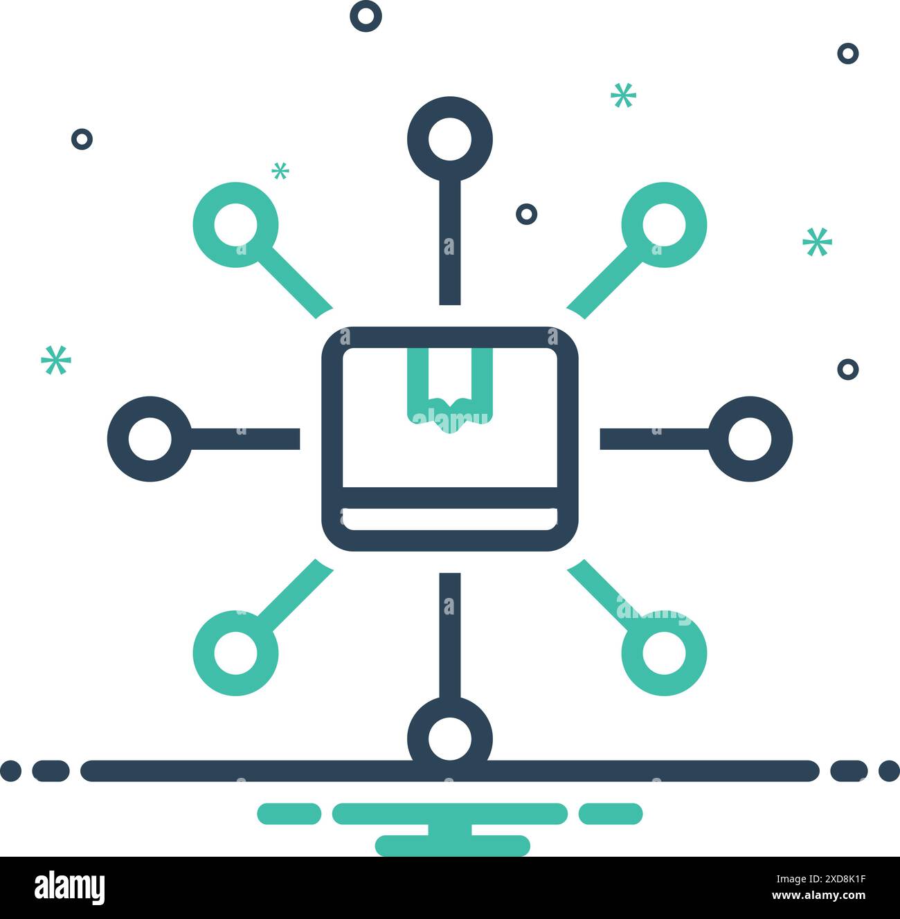 Icon for distribution,distribute Stock Vector Image & Art - Alamy