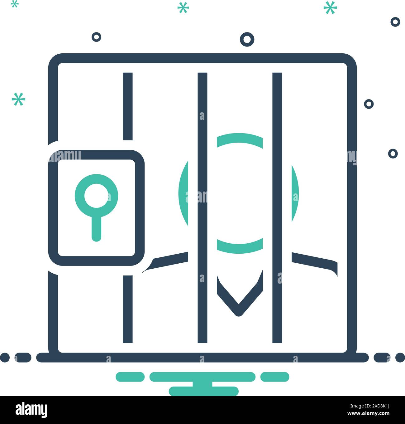 Icon for prison,gel,lockup Stock Vector Image & Art - Alamy